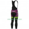 Fietskleding (Fietsshirt Lange Mouw + Lange Koersbroek) 2020 Bardiani-CSF N001